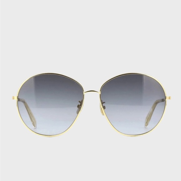 CELINE
Oversized Round Metal Gradient Smoke Sunglasses CL40177U - Picture 3 of 4